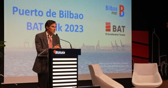 The Innovation Hub of the Port of Bilbao presents its proposal of open innovation to the B Accelerator Tower community