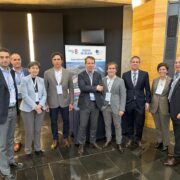 Representantes del puerto de Bilbao promocionan en ENOC su especialización para el sector agro-alimentario