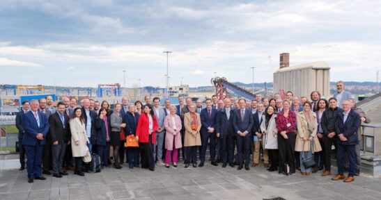 The Port of Bilbao, the setting for an institutional and business meeting for the development of an intra-European corridor for green hydrogen.