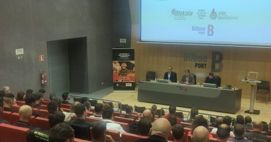 The Port of Bilbao welcomes specialists from all over Spain to the V Congress on Occupational Health, Safety and Risk Prevention in Firefighting Services