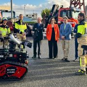 The Port Authority of Bilbao hands over a multi-purpose robot to the Fire Service of the Bizkaia Provincial Council