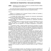 Ebazpena APBren Lehendakaritzari eskuordetzeari buruzko zehapen-espedienteak lurretik sortutako itsas kutsaduraren gaietan ebazteko eskumena