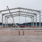 Agregakin sintetikoetarako Europa kontinentaleko lehen instalazioa ekipoak muntatzen hasi da AZ1 kaian