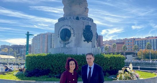La Virgen del Carmen, icono de Santurtzi, será restaurada en el año de su 75 aniversario