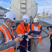 Ports 4.0ren bigarren deialdian onartutako bi proiekturen azken erakustaldia egin da Bilbao PortLaben