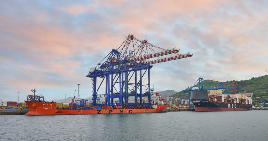 CSP Iberian Bilbao Terminal recibe una grúa STS de última generación y refuerza su capacidad operativa